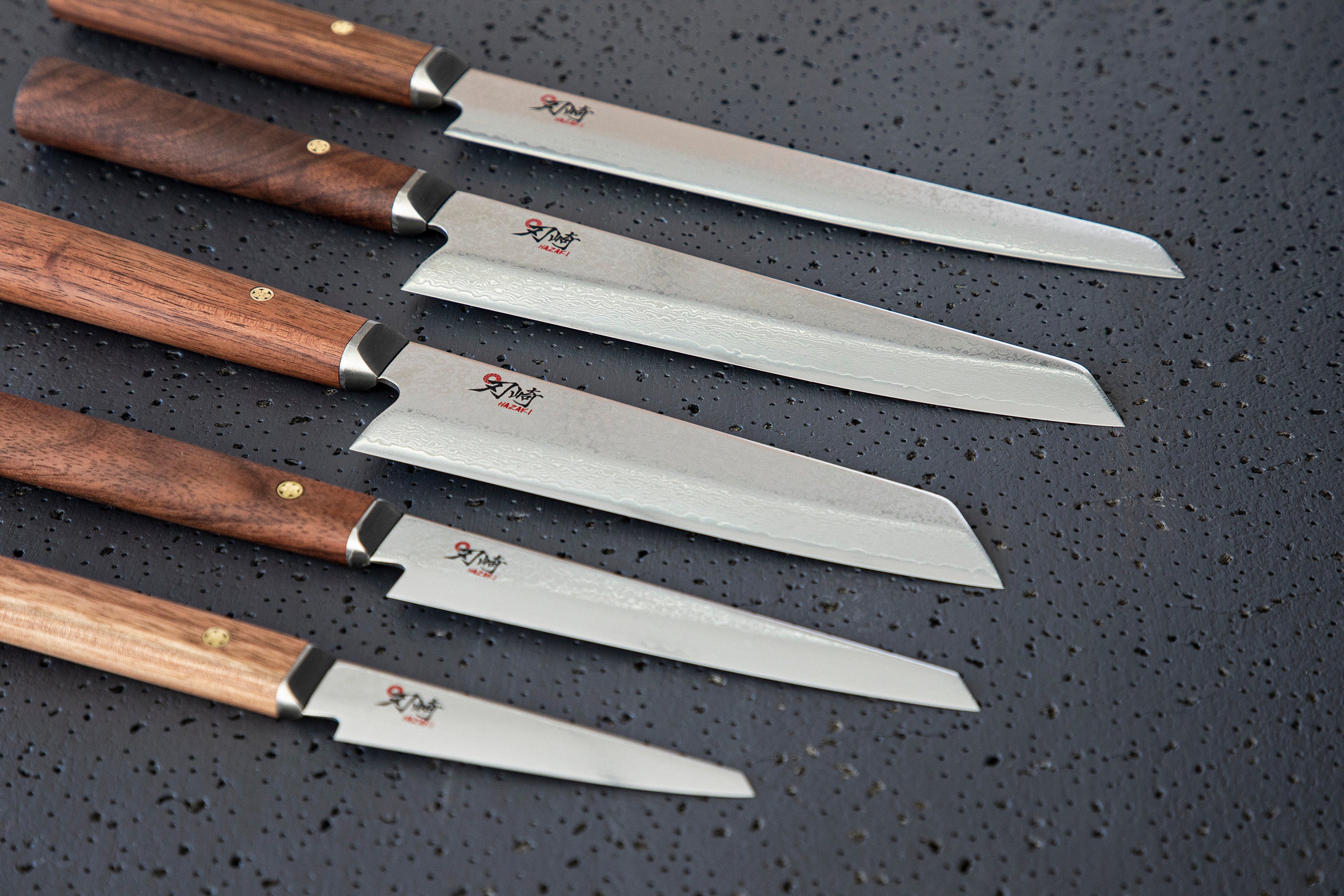 Ensemble de couteaux de chef personnalisés, couteaux de chefs