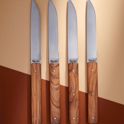 Steak Knife Kit - Olivewood