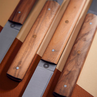 Steak Knife Kit - Olivewood