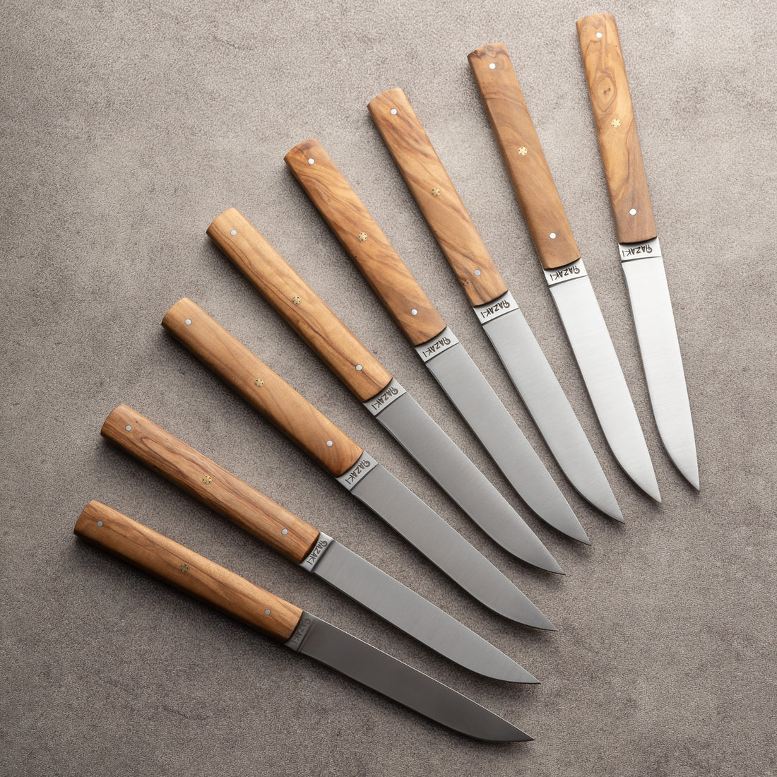 Steak Knife Kit - Olivewood