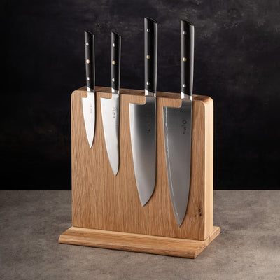 Magnetic Knife Block - Oak
