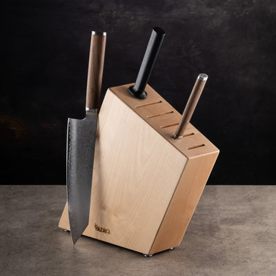 Ensemble de 4 pièces Block Pro-Noyer