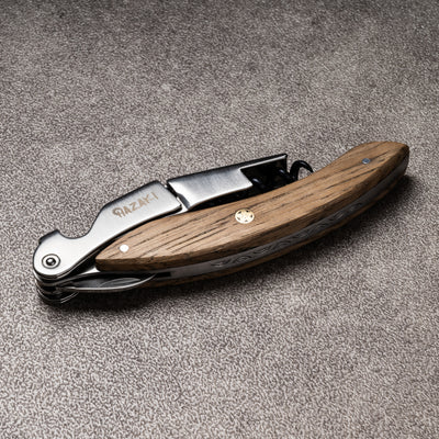 Wine Corkscrew - Oak