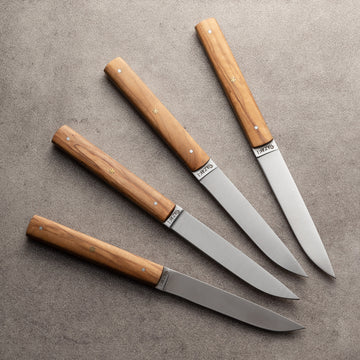 Steak Knife Kit - Olivewood