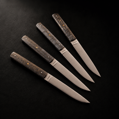 Steak Knife Kit - Maple Burl