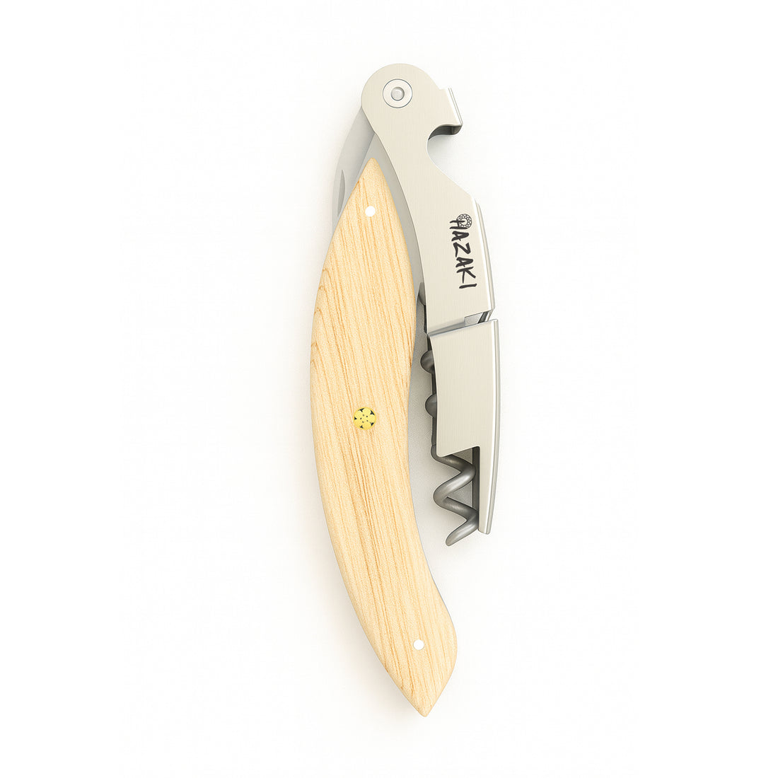 Wine Corkscrew - Oak