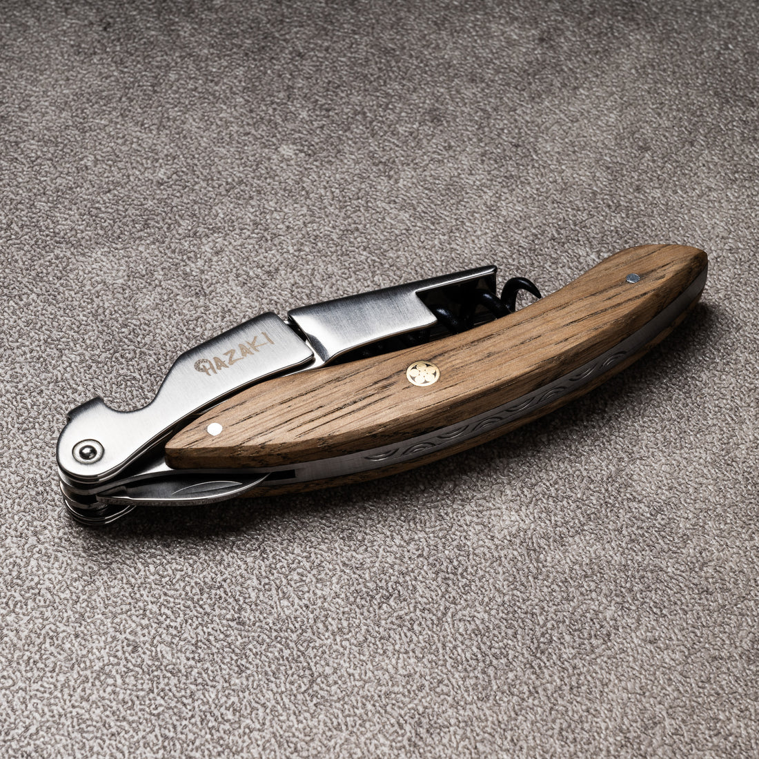 Wine Corkscrew - Oak