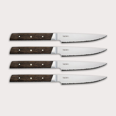 Les couteaux à steak Kaiju (ensemble de 4) - Par le chef Darren MacLean